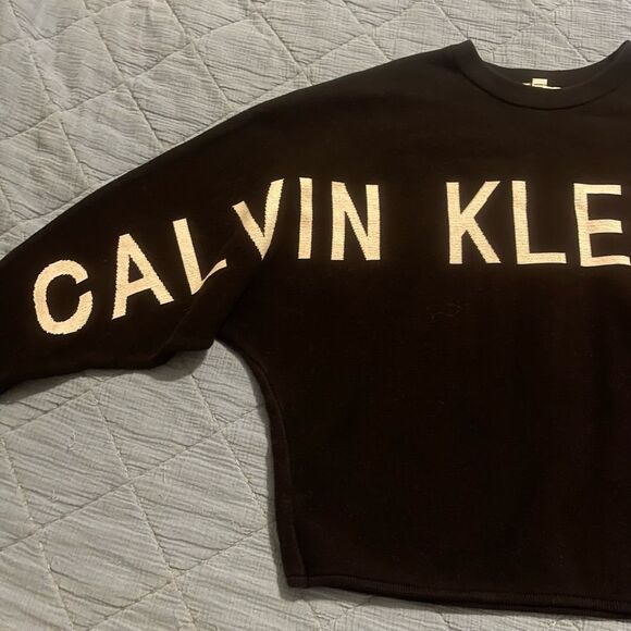 Calvin Klein Jeans Logo Spellout Sweater S - Picture 2 of 8
